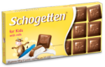Шоколадная плитка Schgotten Для детей 100гр