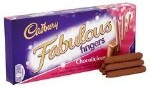 Cadbury Fabulous Fingers 110 г
