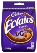 Cadbury Eclairs Chocolate 166 г