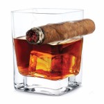 Стакан Afiсionado для виски с полочкой для сигары