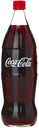 Газированный напиток Кока Кола 1 литр в стекле (9) Италия