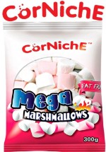 Mega Marshmallow PINK+WHITE 300g (12 шт)