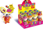 TOYBOX MAX EGG Яйцо (игрушка, драже, паста с какао и шоколадом) для девочек 20гр (24)