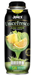 Зеленый сок Jumex “Апельсин, Ананас, Нопаль и Сельдерей” 0,5 л (12 шт)