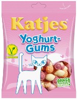 Жевательные конфеты Katjes Yoghurt-Gums 200гр (20 шт)