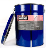 Грунт-эмаль АКРОМЕТ черная 25 кг