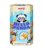Печенье Meiji Hello Panda с ванильным кремом 45 гр (10 шт)*8