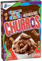 Готовый Завтрак Cinnamon Crunch CHURROS с корицей 337гр (12)