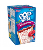 Печенье Pop-Tarts Raspberry 384 гр (8 шт)