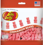Джелли Белли Жевательные конфеты 85г “Мишки” с корицей пакет (12)