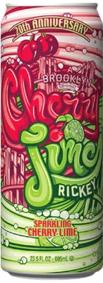 Аризона Газированный напиток Вишневый Лайм 680мл (Ricky Cherry Lime) (24)
