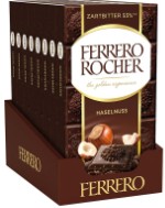 Шоколад FERRERO ROCHER Dark темный 90гр (16)