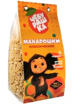 Макарошки детские “Чебурашка” Классические 250г