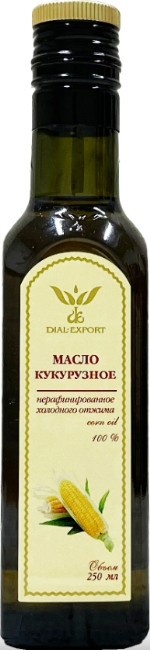 Масло Кукурузное, нерафинированное, стекло 250мл