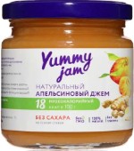 Джем Апельсиновый с имбирём, низкокаллорийный Yummy 200г