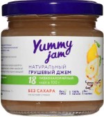 Джем Грушевый с ванилью, низкокаллорийный Yummy 200г