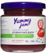 Джем Клубничный, низкокаллорийный Yummy 200г