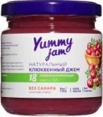 Джем Клюквенный, низкокаллорийный Yummy 200г