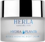 Интенсивно увлажняющий ночной крем HERLA Hydra Plants intense hydrating night cream, 50 мл