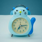 Часы-будильник «Kitten», blue