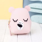 Кошелёк “Sleeping bear”, pink