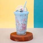 Тамблер “Rabbit yummy”, blue (450 ml)