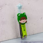 Маникюрный инструмент “Animal girl frog”, green