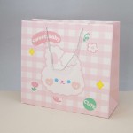 Пакет подарочный (M) “Animal sweet baby”, pink (35*33*15)