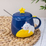 Кружка “Mouse with cheese”, blue (325 ml)