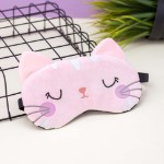 Маска для сна “Sleeping cat”, pink