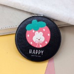 Зеркало “Happy hare strawberry”, black