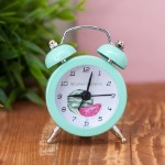Часы-будильник “Mini watermelon”, light green