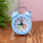 Часы-будильник “Mini kiwi”, light blue