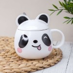 Кружка “Cute panda smiles”, white (380 ml)