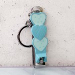 Маникюрный инструмент “Three hearts”, light-blue