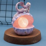 Ночник “Pearl mermaid”, purple