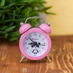 Часы-будильник “Mini panda”, pink