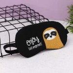Маска для сна “Enjoy Sloth”, black