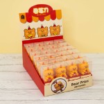 Точилка для карандашей “Bear fries”, yellow, шоу-бокс 24 шт.