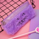 Пенал “Plush cat”, purple