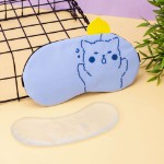 Маска для сна гелевая “Cute cat”, blue