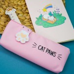Пенал “Cat paws”, pink