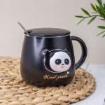 Кружка “Head panda”, black (420 ml)
