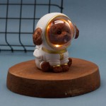 Ночник “Dog space suit”, brown