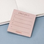 Блок для заметок “Chec list”, pink