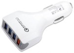 Зарядное устройство автомобильное Cablexpert MP3A-UC-CAR18 12V-5V 4-USB, поддержка quick charge 3.0
