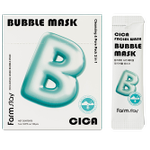 FarmStay Cica Facial Wash Bubble Mask, 5ml*20pcs