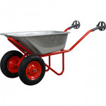 Тачка строительная WB352-2 Comfort 130л 350кг 2 пневмоколеса 4.00-8 ECO EC5310-1
