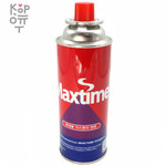 Газовый баллон цанговый  Maxtime 220гр. (28 баллонов в Коробке)
