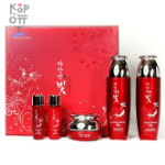 Daandan Premium Red Ginseng 3 Set - Набор средств для питания и ухода с Красным Женьшенем (тонер, эмульсия, крем).